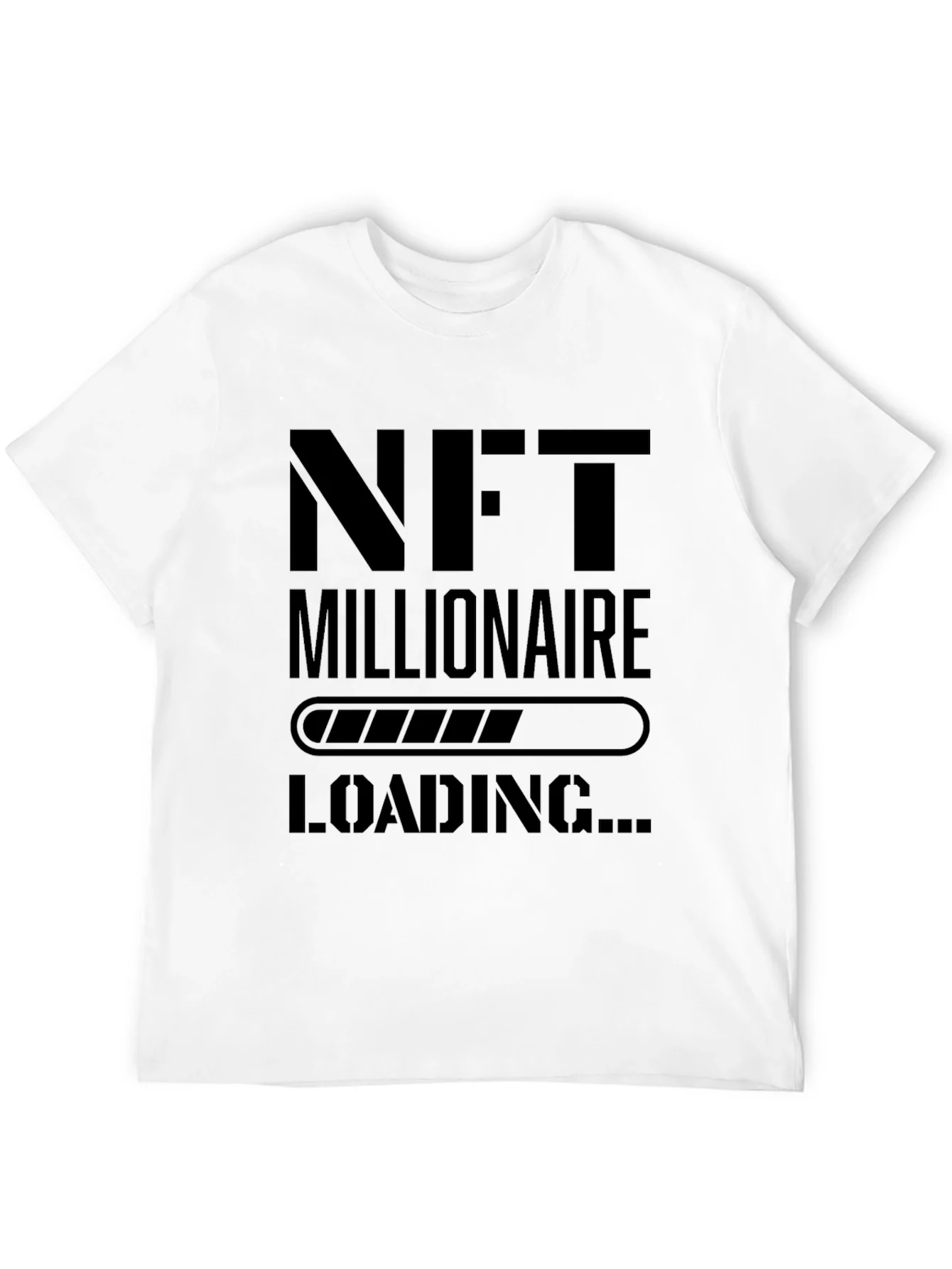 NFT Millionaire Loading Black T-Shirt