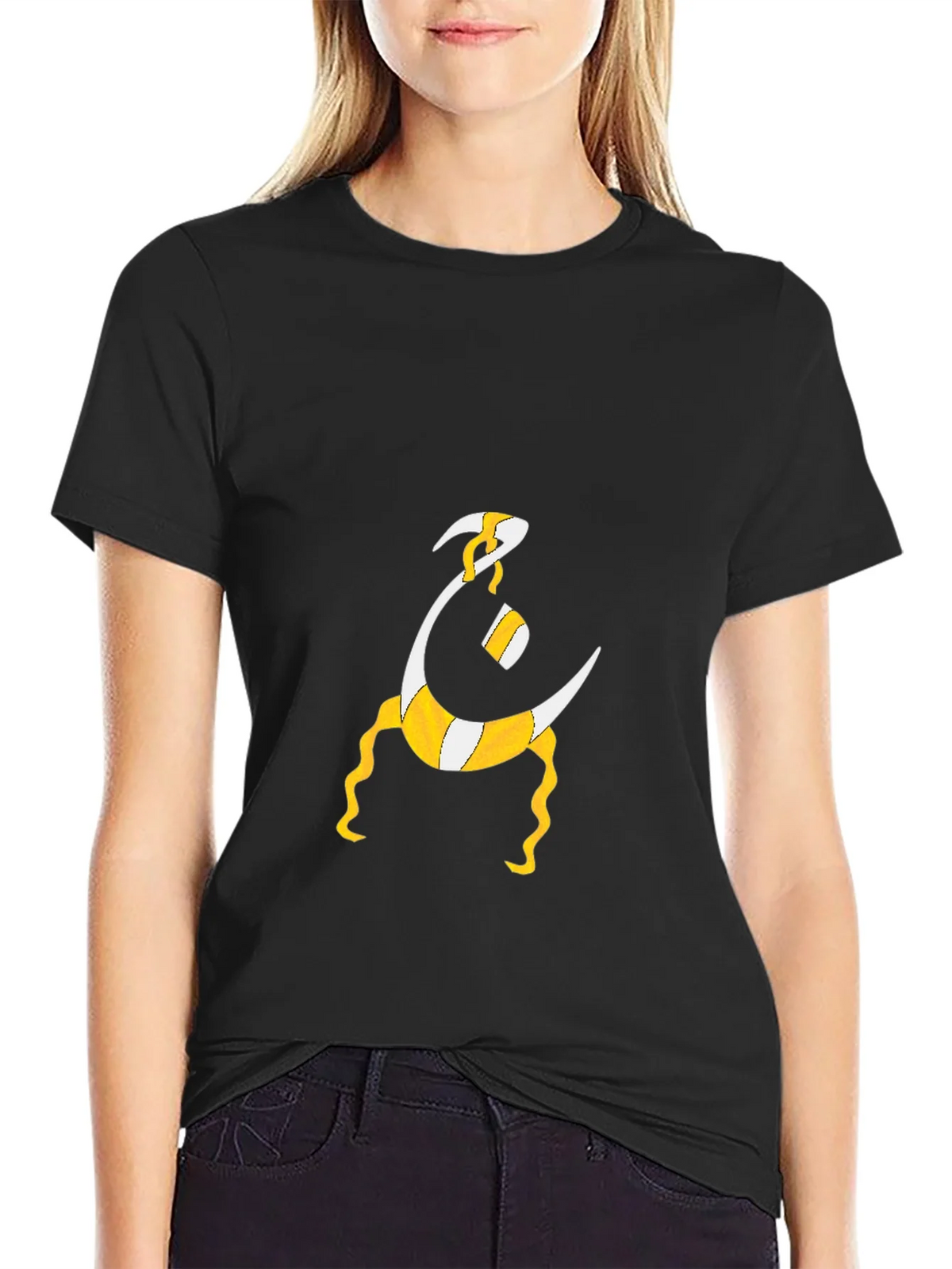Graphic Tee - Arabic Letter Design