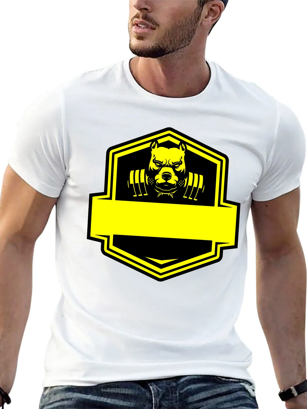 Pitbull Gym Beast Graphic Black T-Shirt