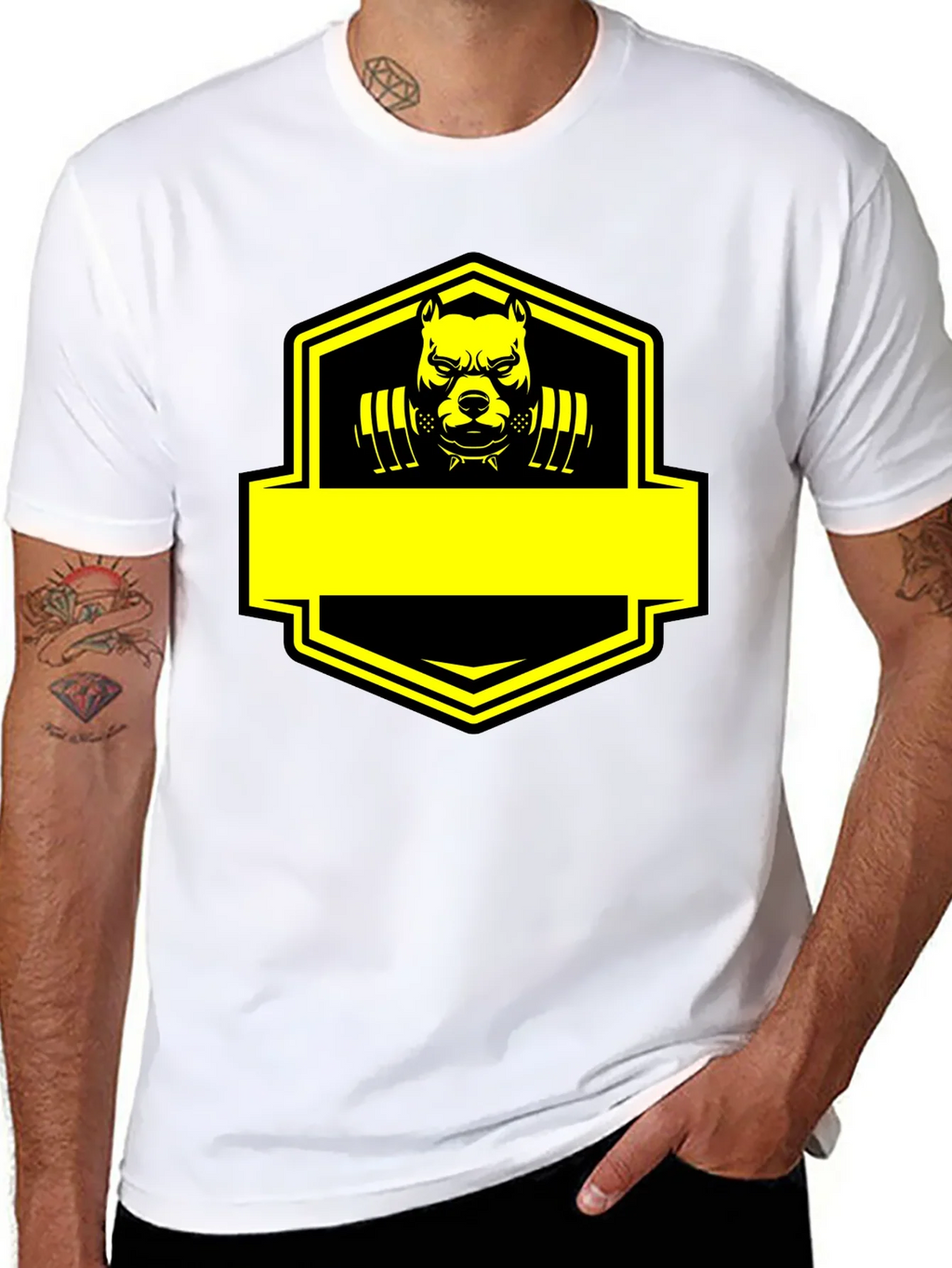 Pitbull Gym Beast Graphic Black T-Shirt