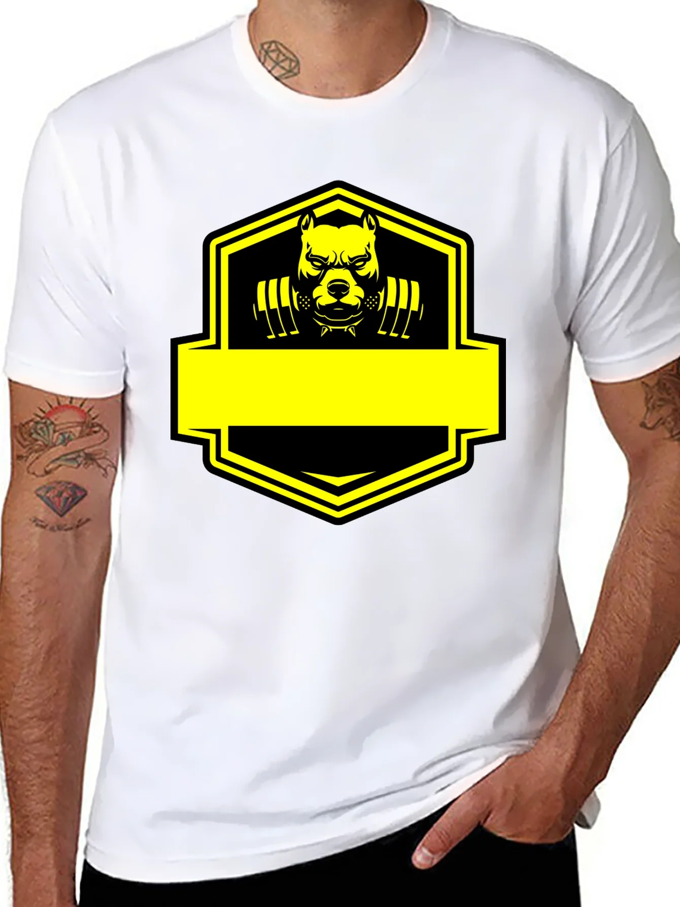 Pitbull Gym Beast Graphic Black T-Shirt