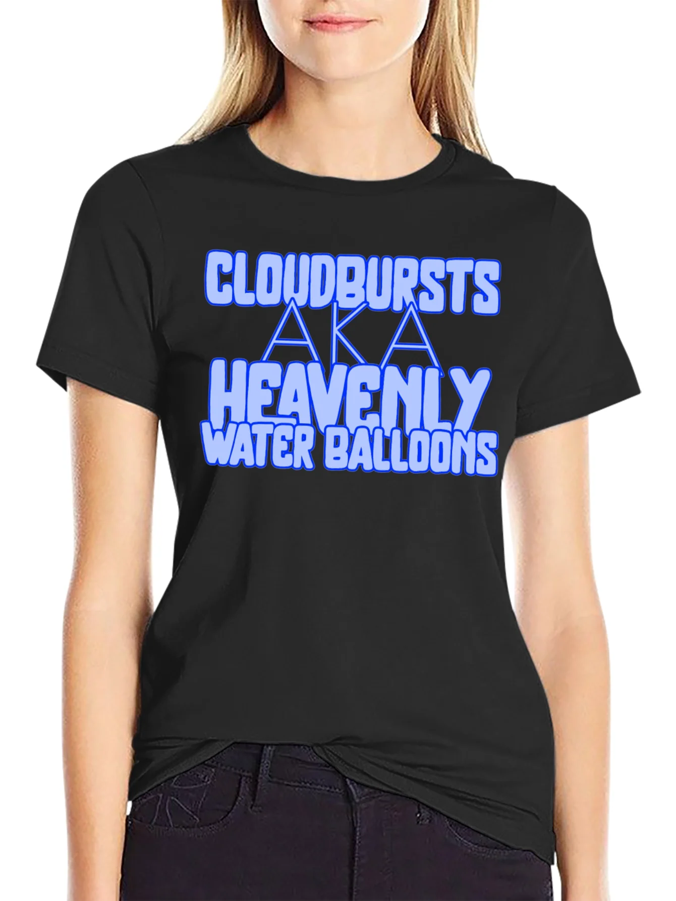 Cloudbursts AKA Heavenly Water Balloons Graphic Tee