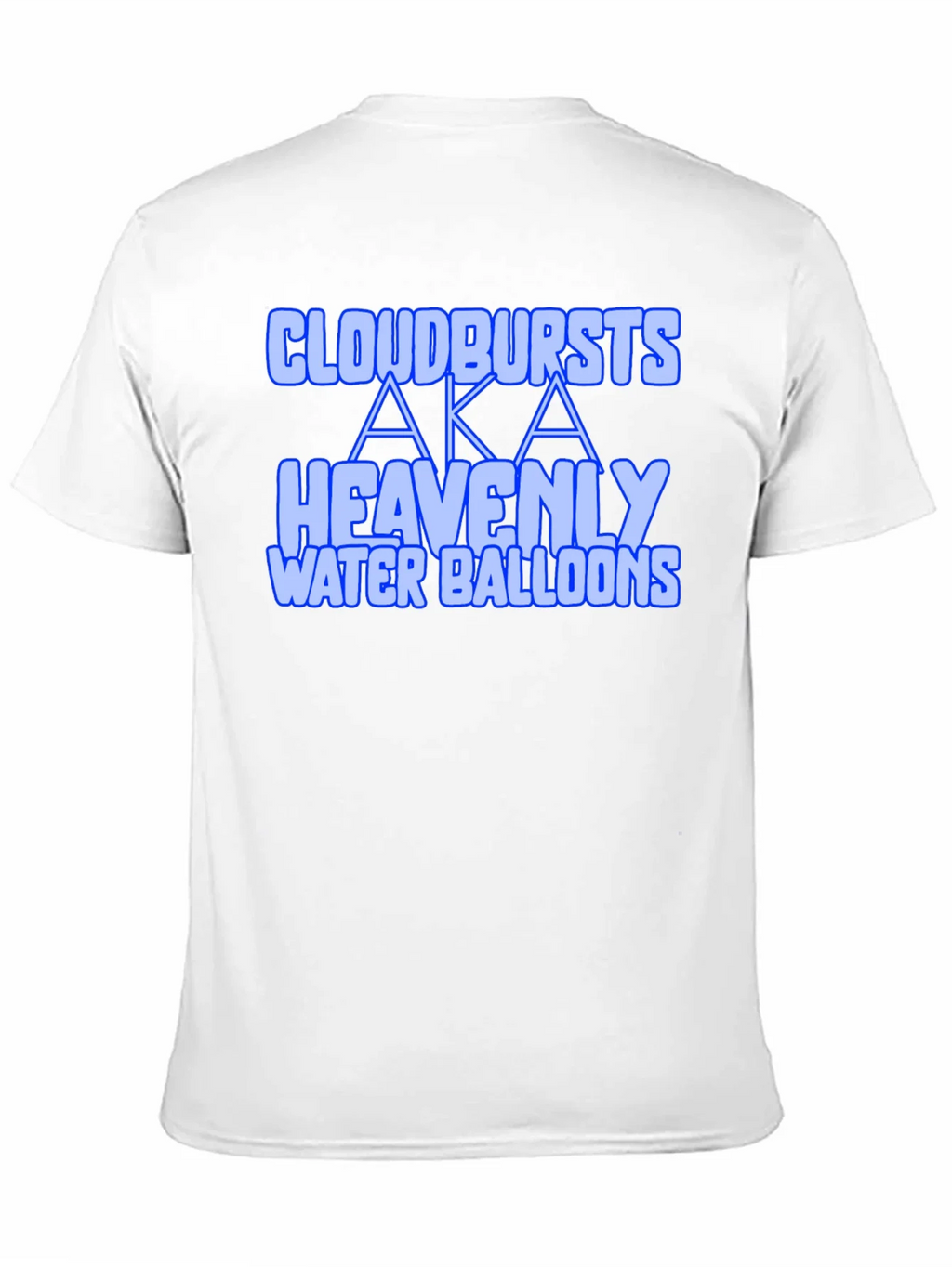 Cloudbursts AKA Heavenly Water Balloons Graphic Tee