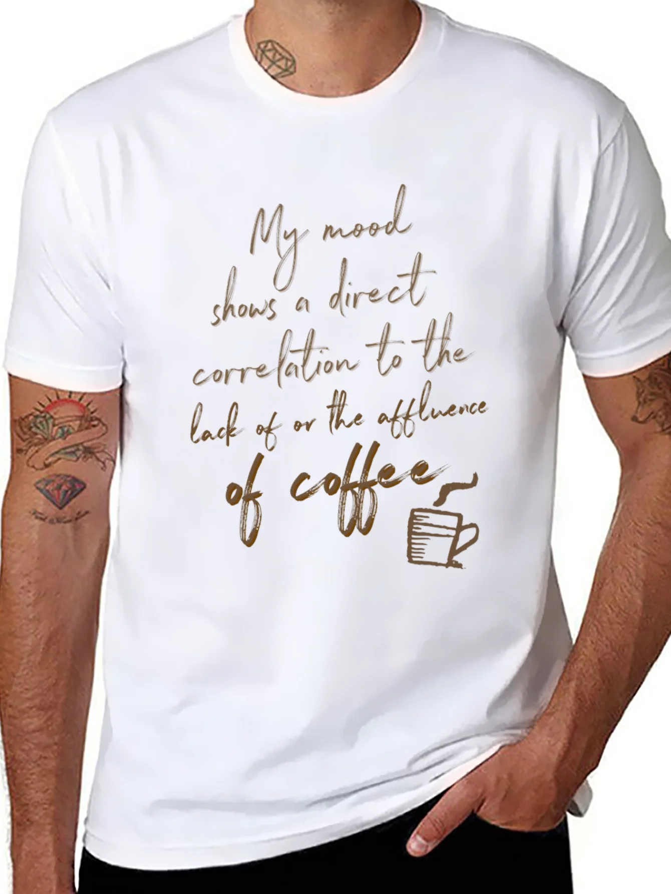 Coffee Mood Graphic Tee