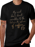 Coffee Mood Graphic Tee