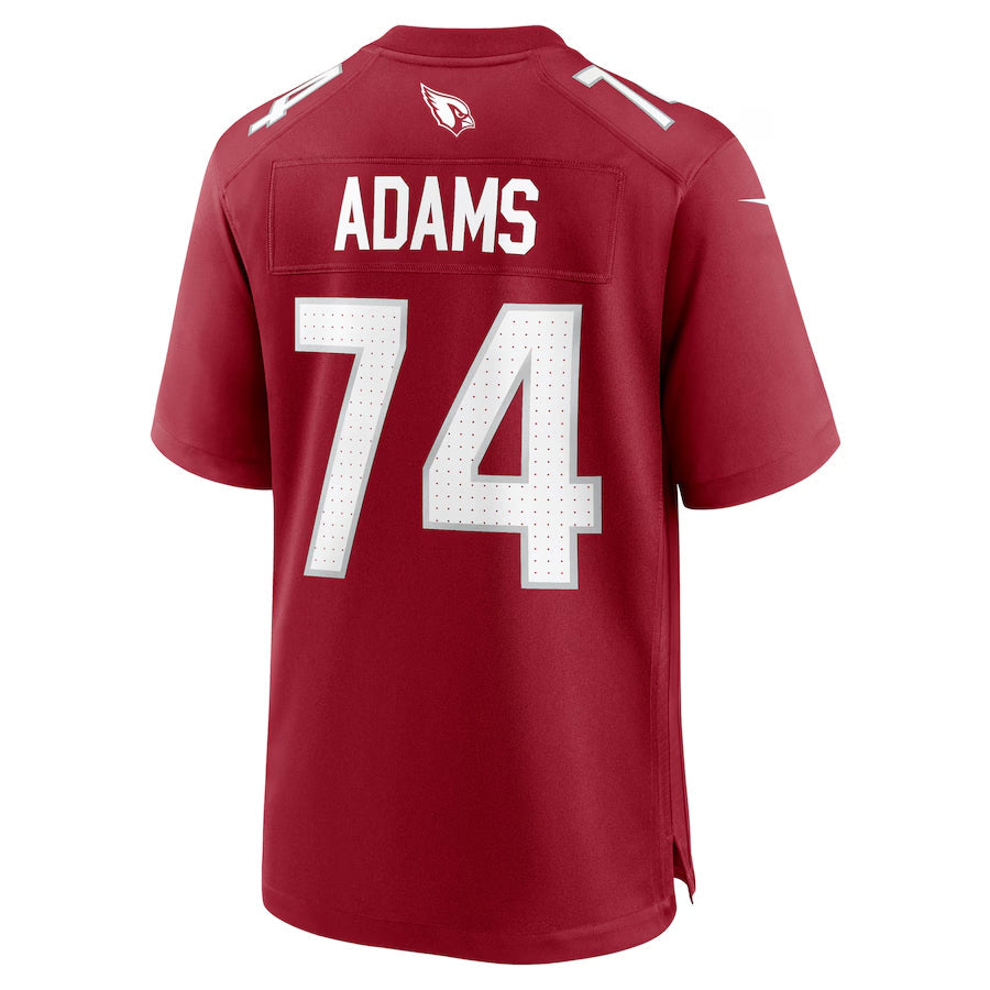 A.Cardinals #74 Isaiah Adams Player Cardinal Home Game Football Jerseys
