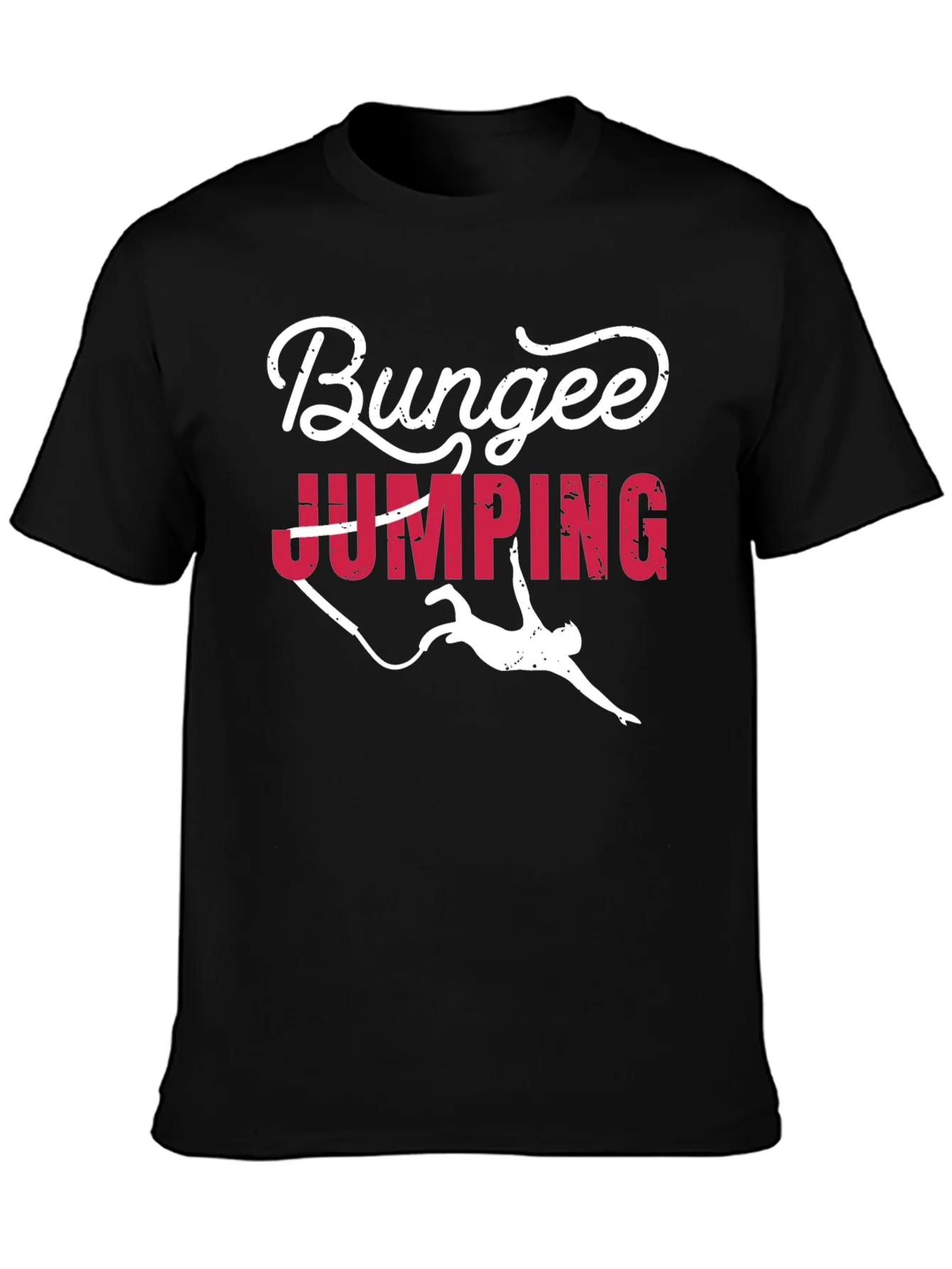 Bungee Jumping Graphic T-Shirt - Adventure Seeker Tee