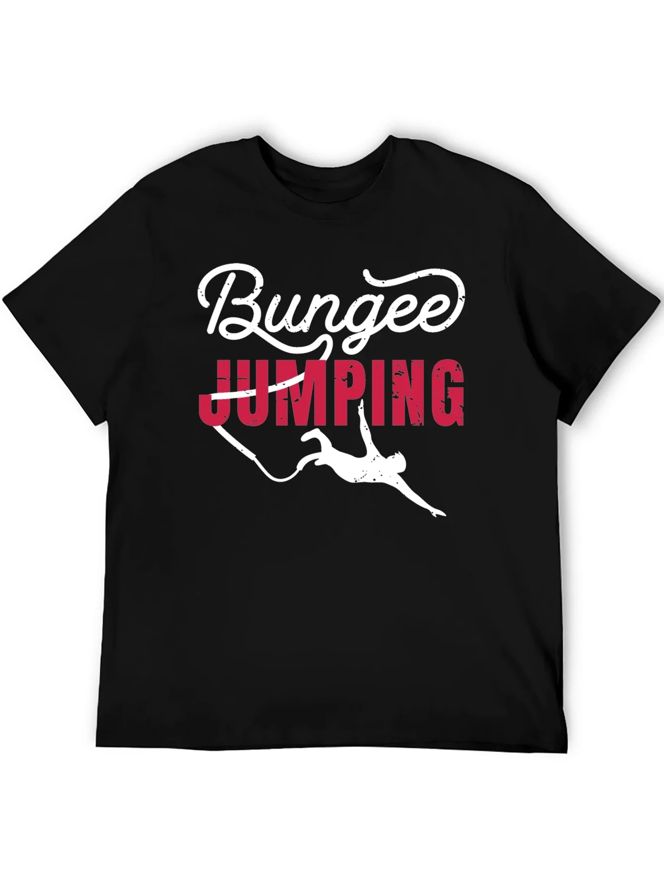 Bungee Jumping Graphic T-Shirt - Adventure Seeker Tee
