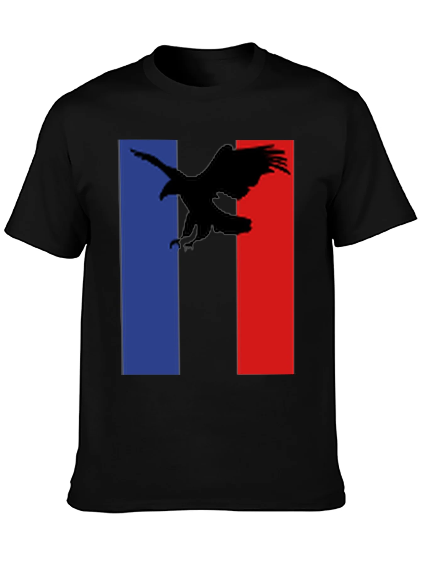 Eagle Graphic Tee - Patriotic Black T-Shirt
