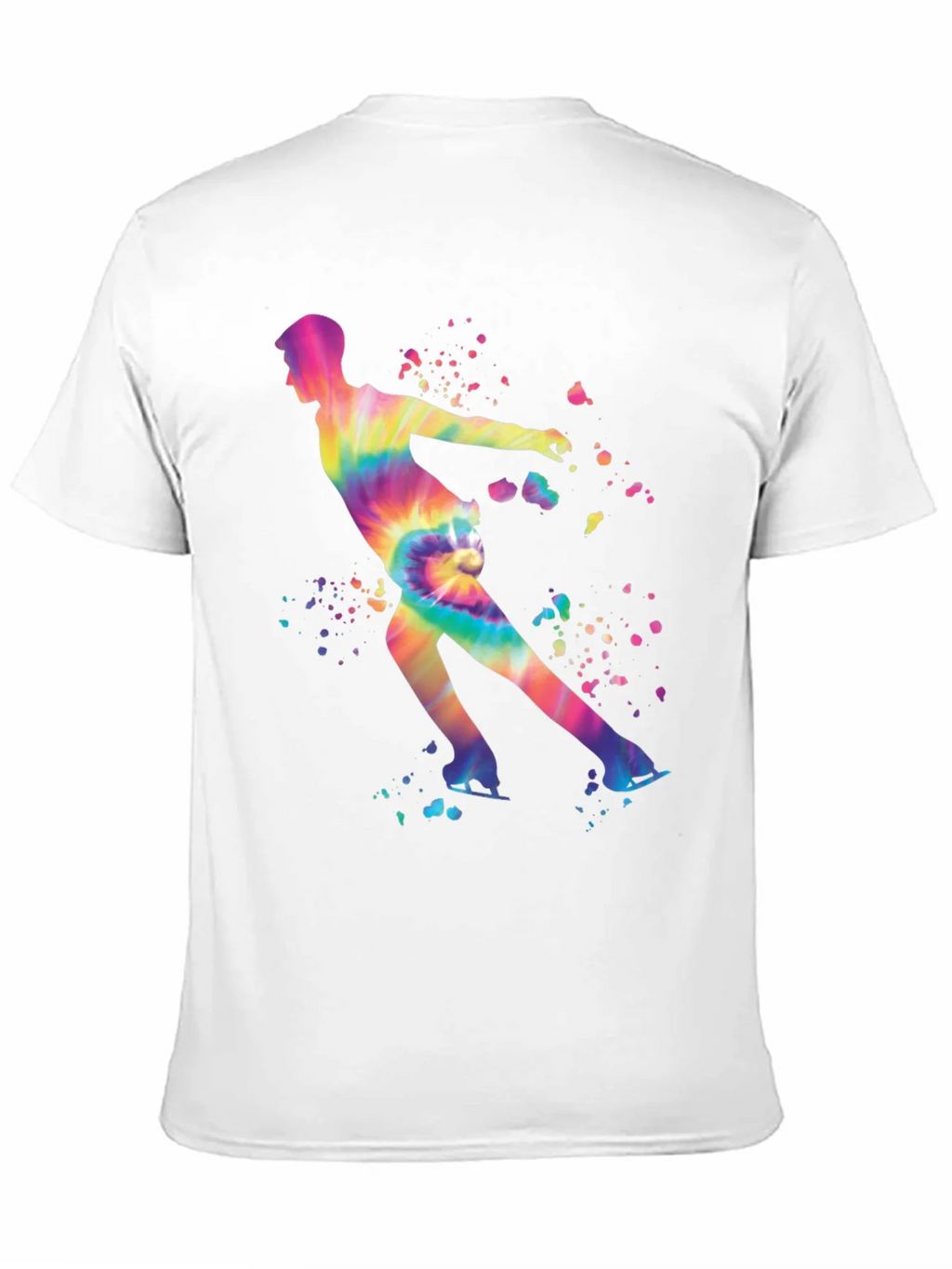 Tie Dye Figure Skating T-Shirt