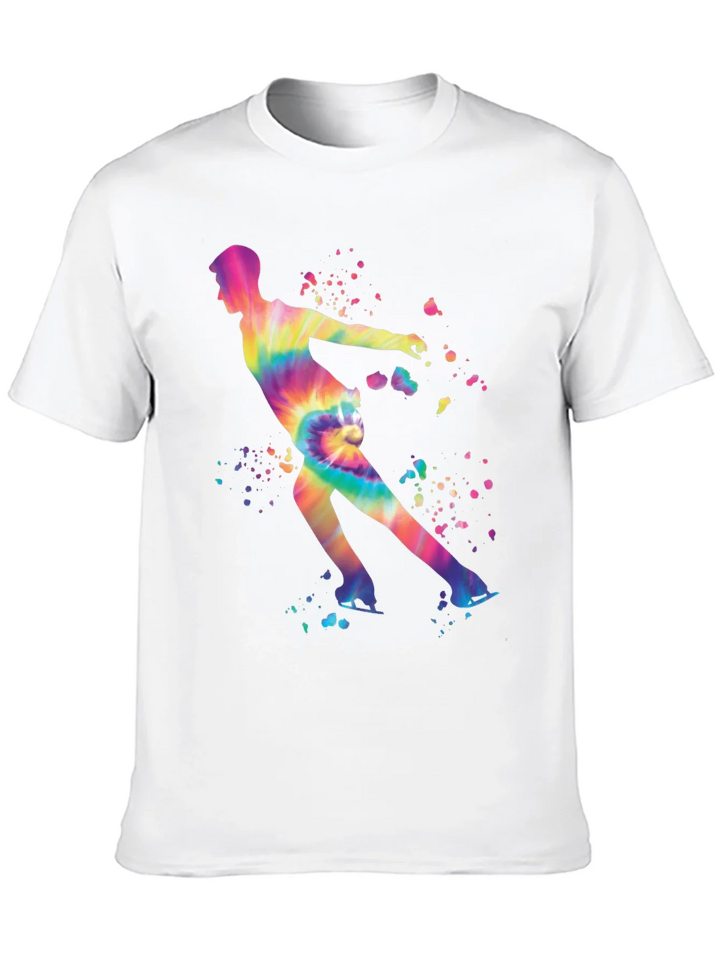 Tie Dye Figure Skating T-Shirt