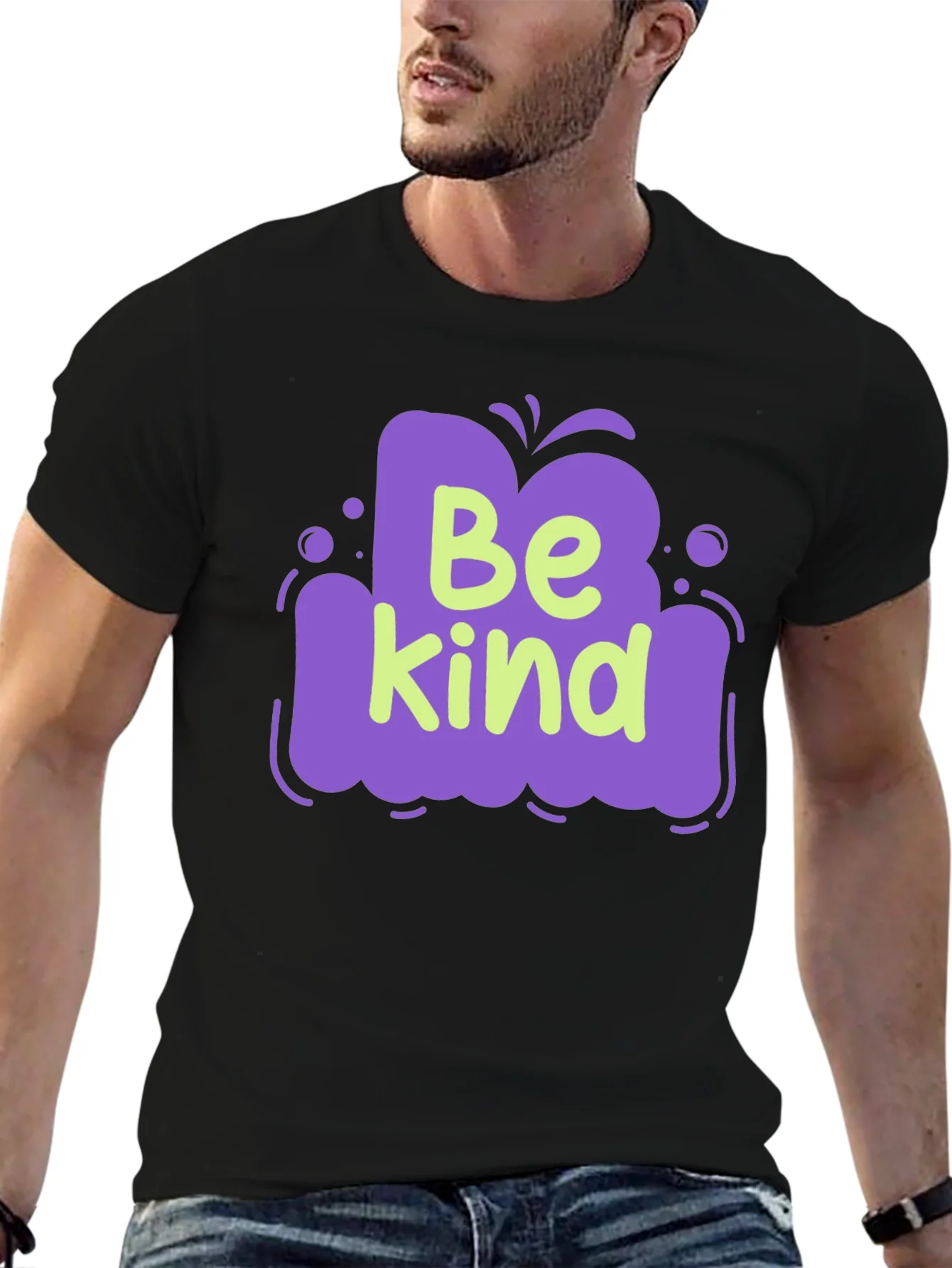 Be Kind Graphic Tee - Positive Message Shirt