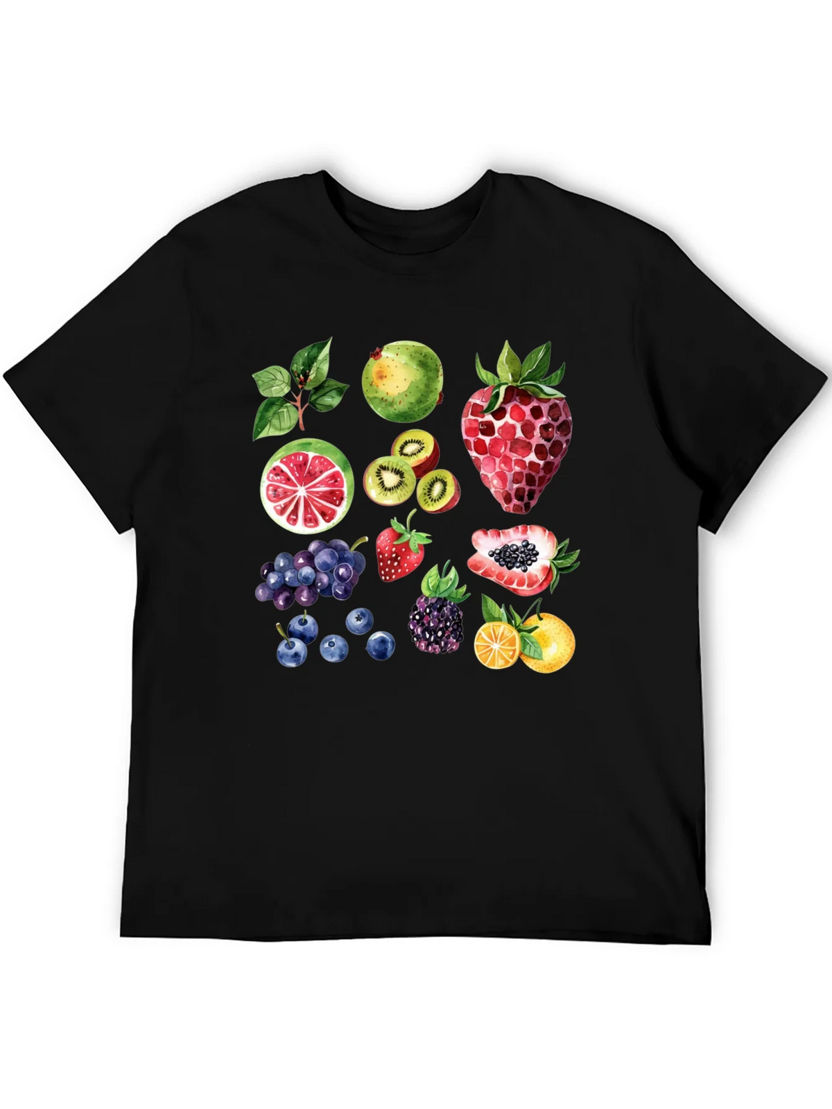 Fruit Pattern T-Shirt
