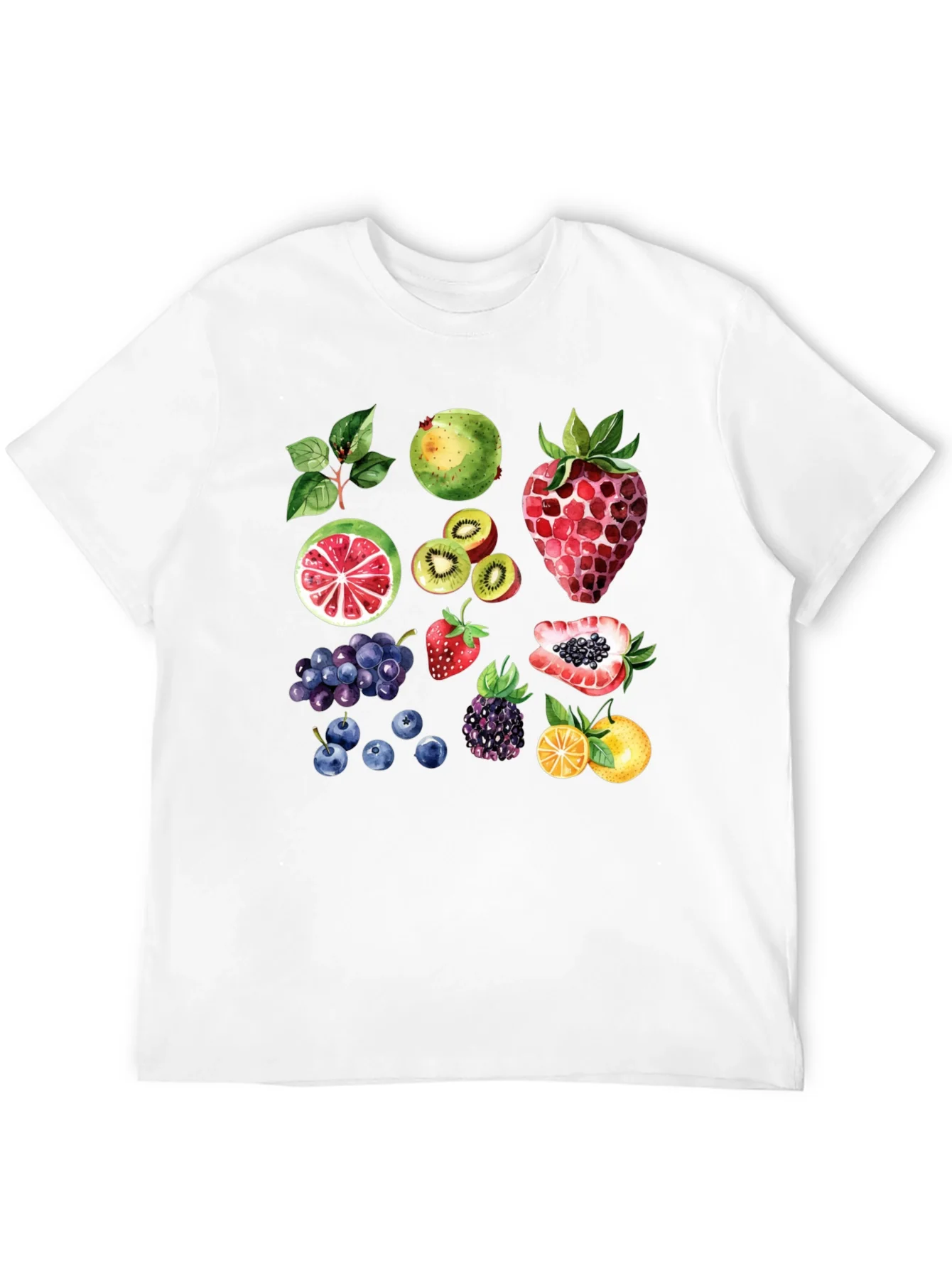 Fruit Pattern T-Shirt