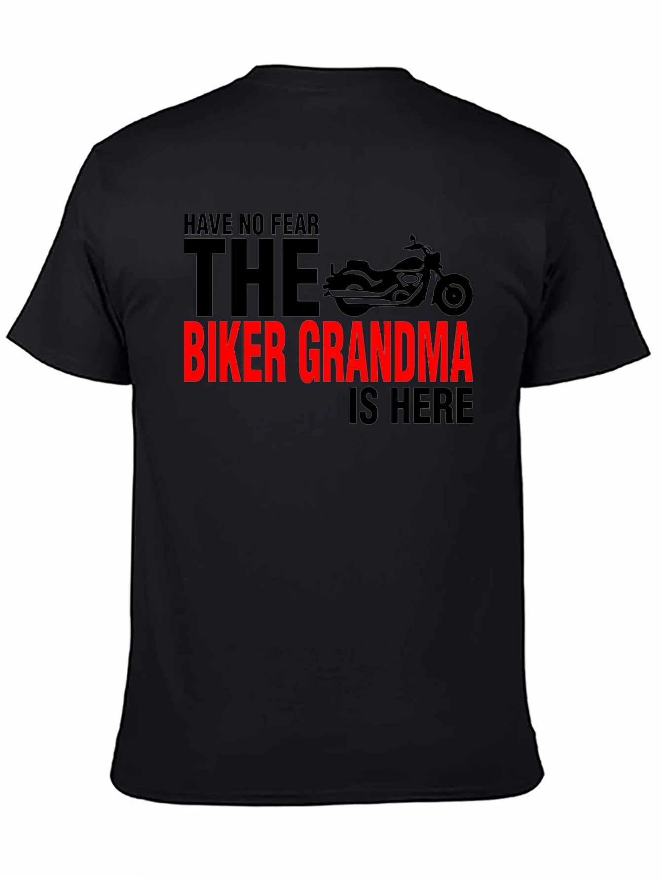 Biker Grandma T-Shirt - Ride with No Fear!