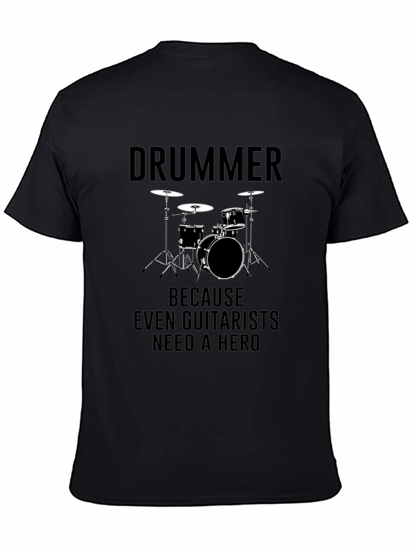Drummer Hero T-Shirt - Musician Graphic Tee