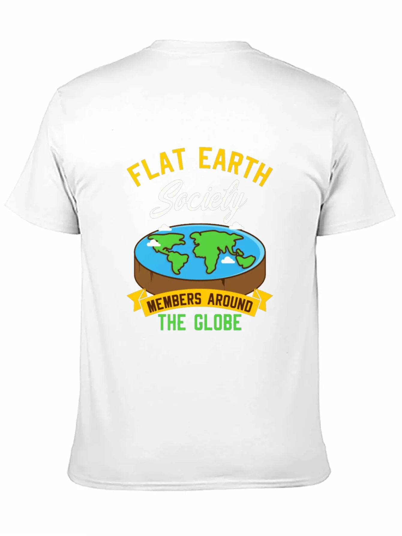 Flat Earth Society Graphic T-Shirt