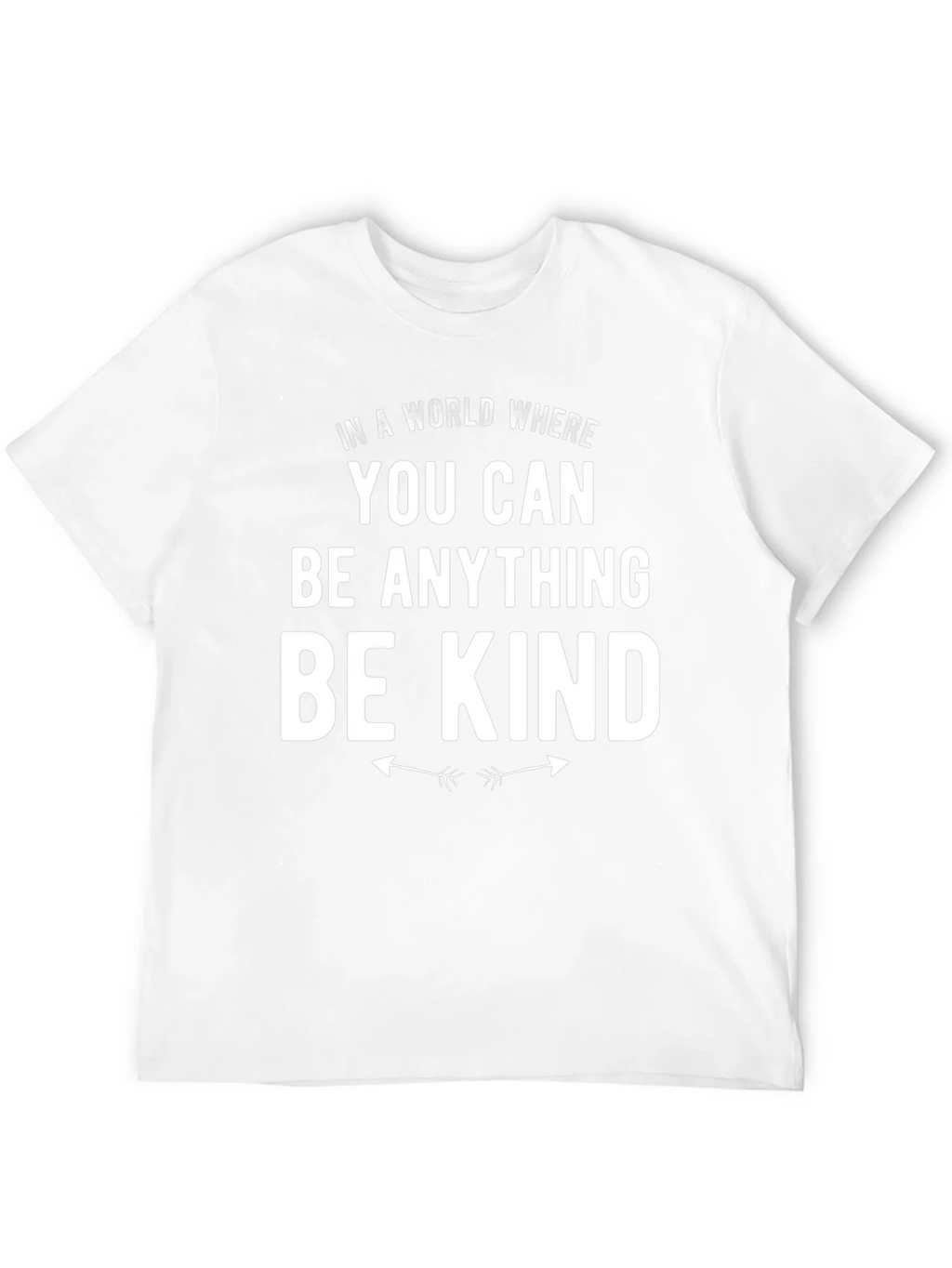 Be Kind Graphic Tee - Black Crewneck T-Shirt