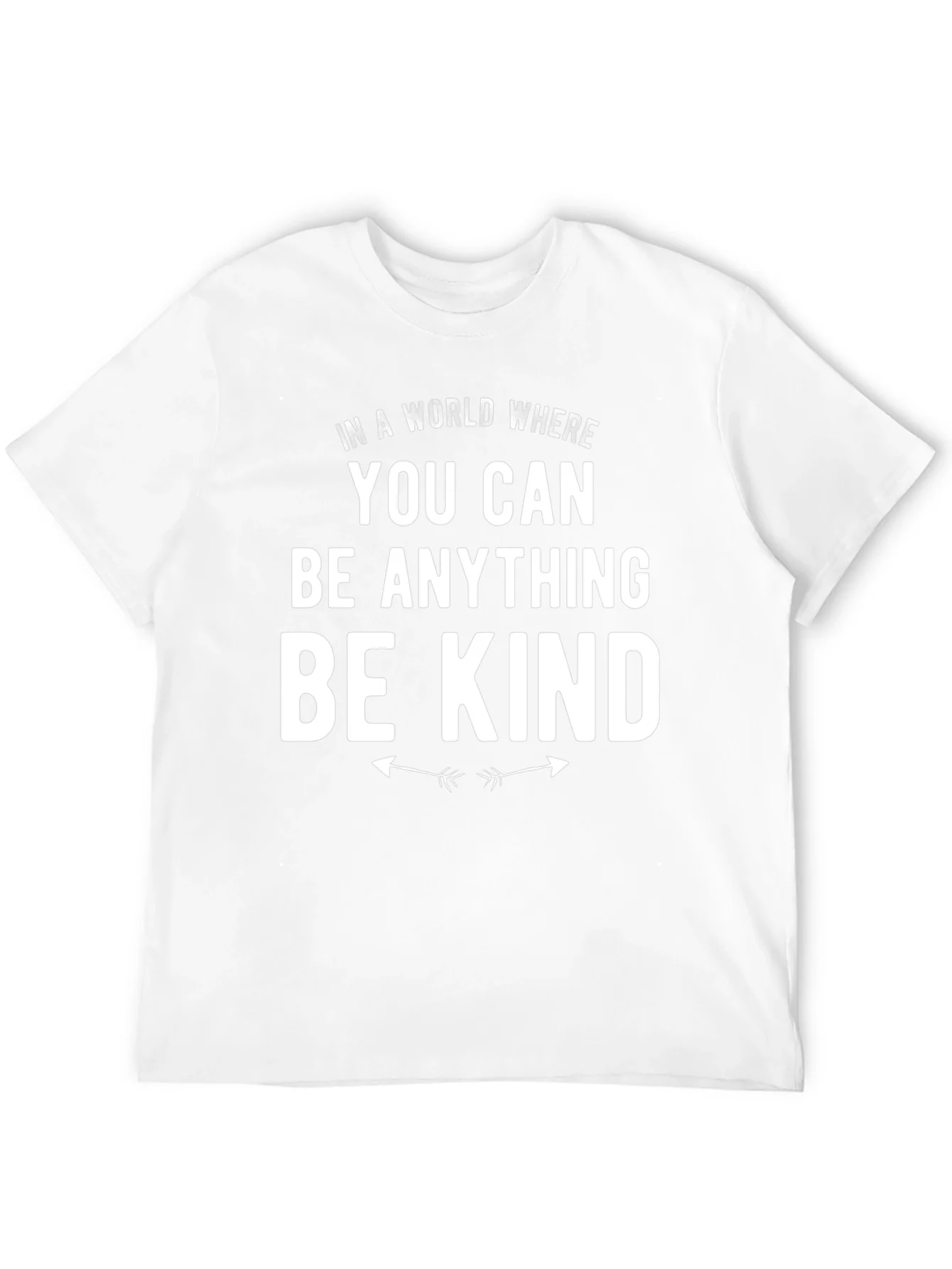 Be Kind Graphic Tee - Black Crewneck T-Shirt