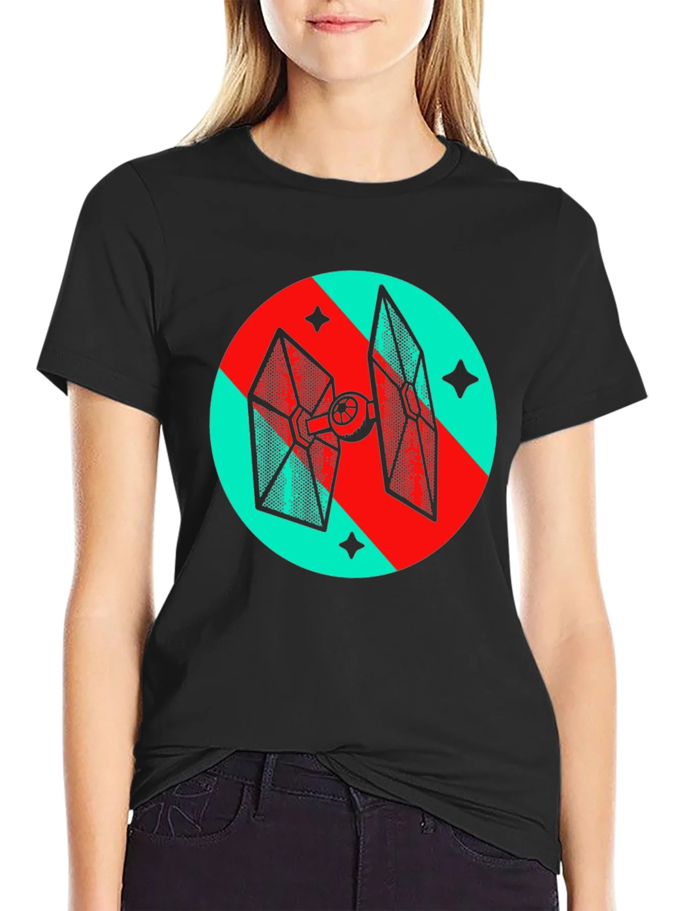 Sci-Fi Fighter Pilot Graphic Tee
