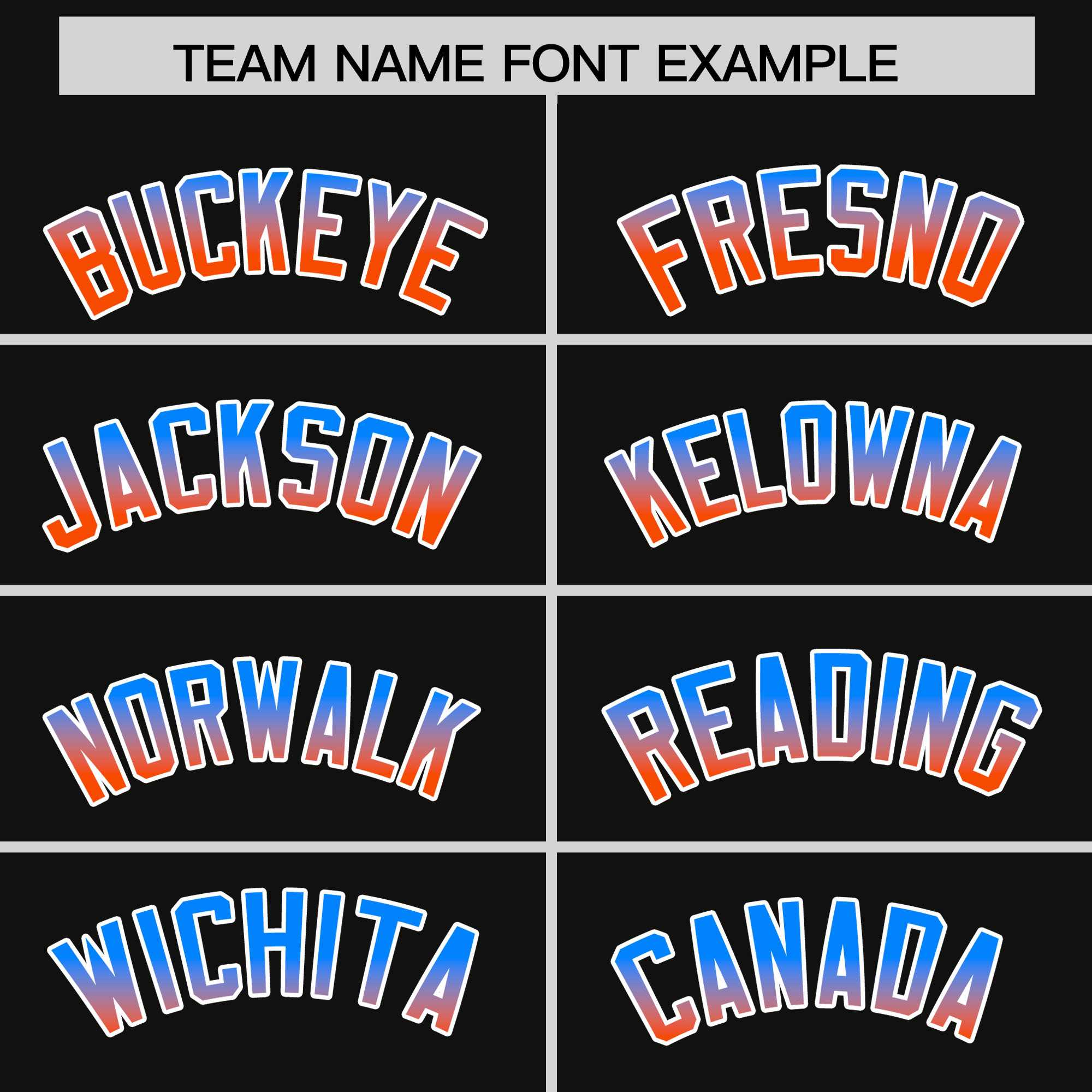 Black Powder Blue-Orange Gradient Varsity Full-Snap Raglan Sleeves Baseball Jacket