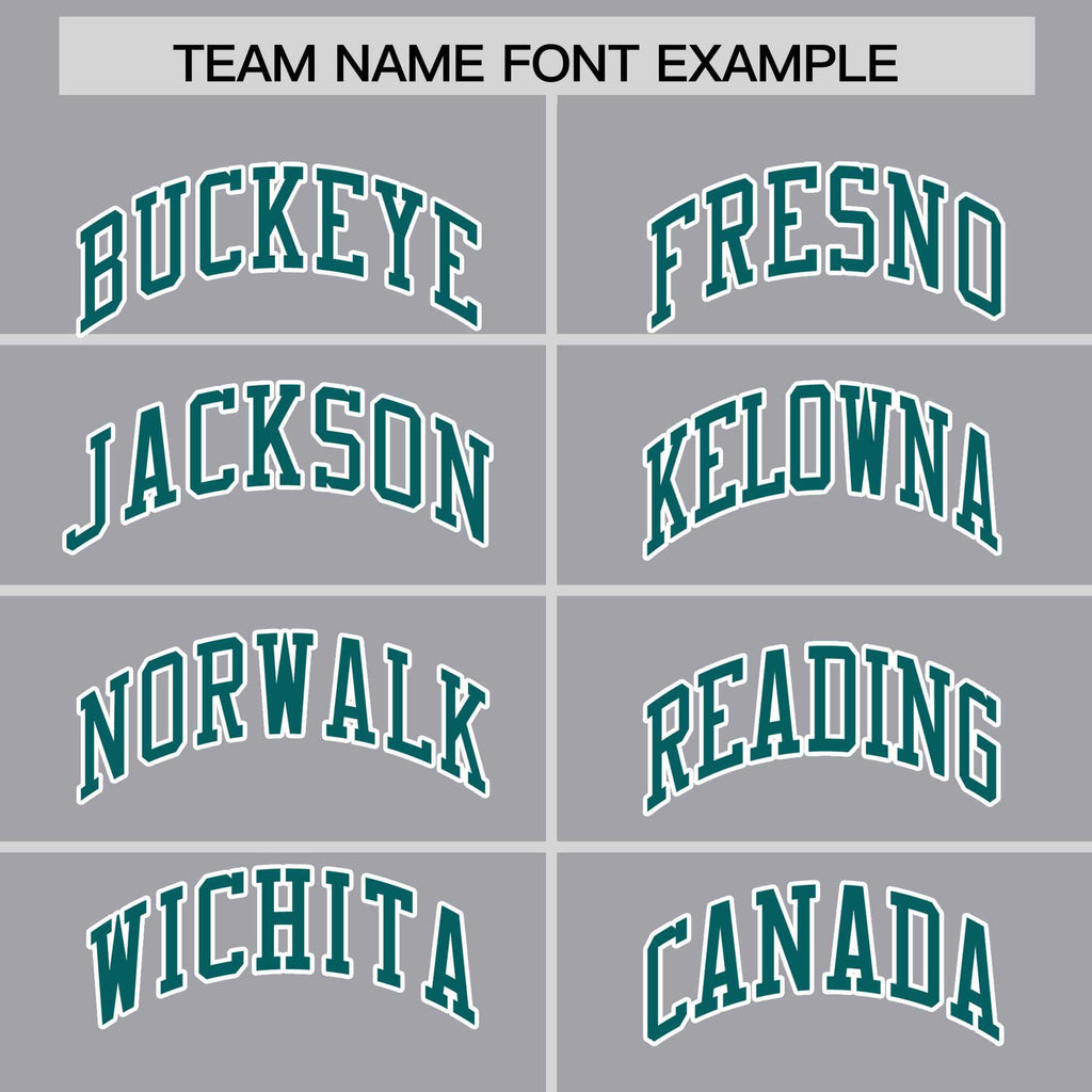 Custom Gray Aqua-White Varsity Full-Snap Color Block Letterman Jacket