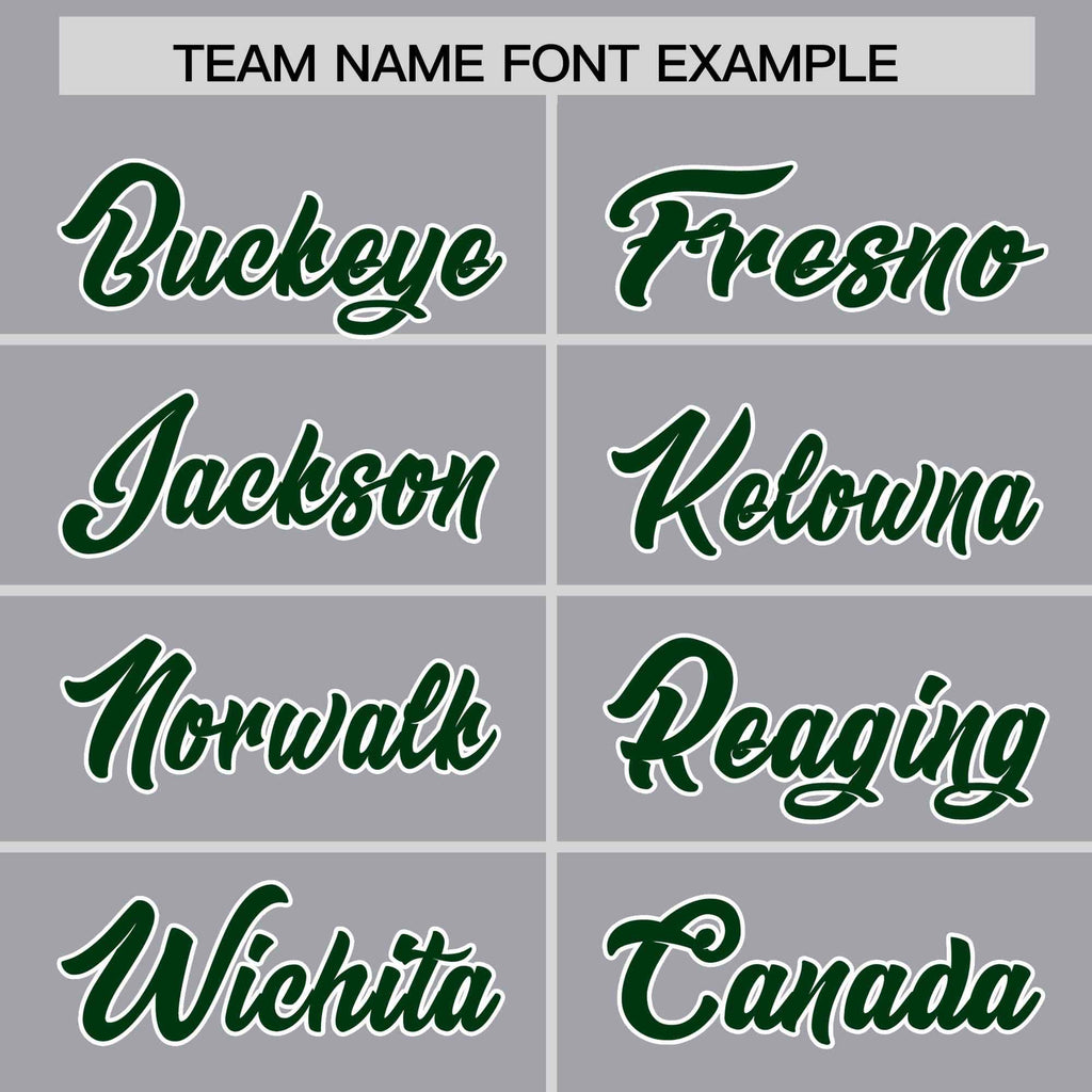 Custom Gray Green-White Varsity Full-Snap Color Block Letterman Jacket