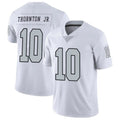 LV.Raiders #10 Dont'e Thornton Jr. Player White Alternate Vapor Limited Football Jerseys