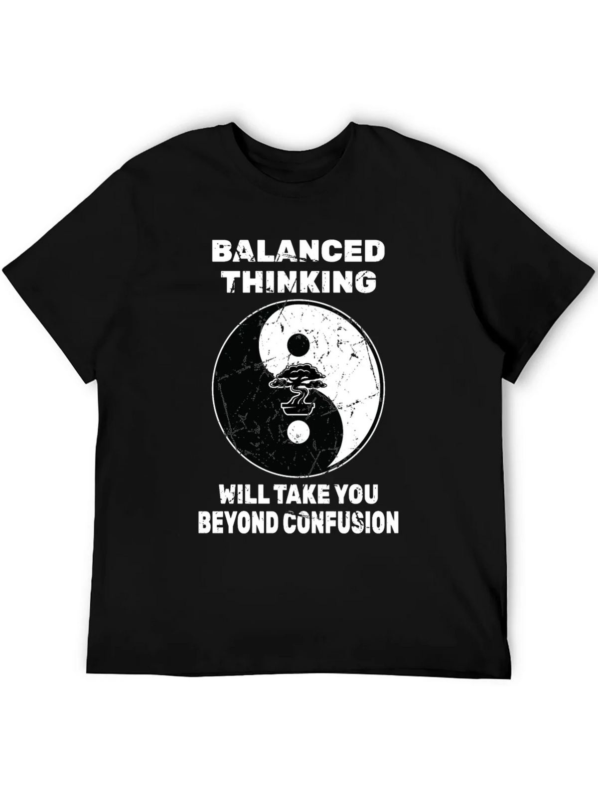 Balanced Thinking Yin Yang T-Shirt