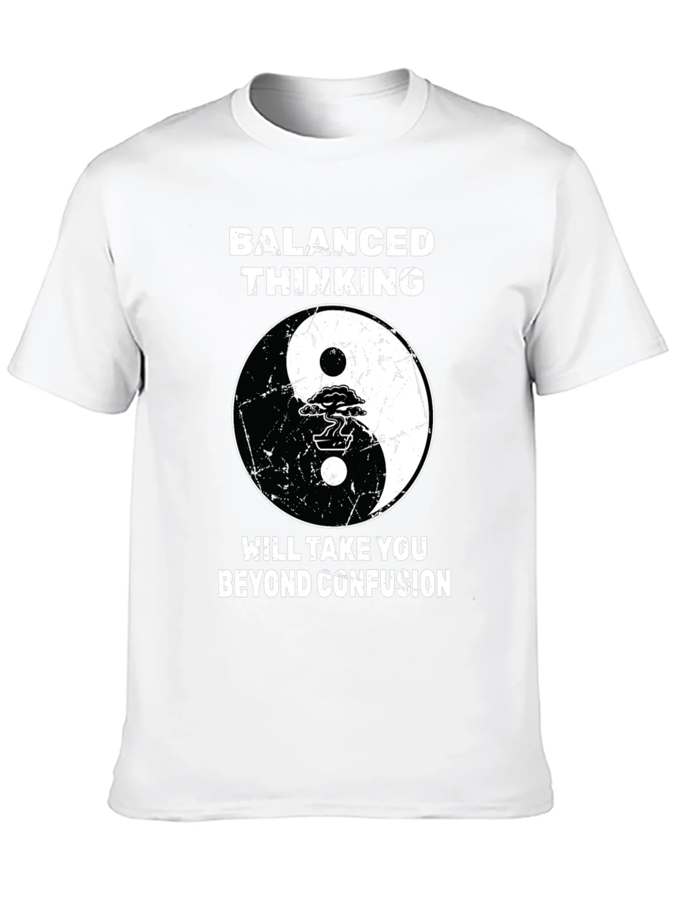 Balanced Thinking Yin Yang T-Shirt