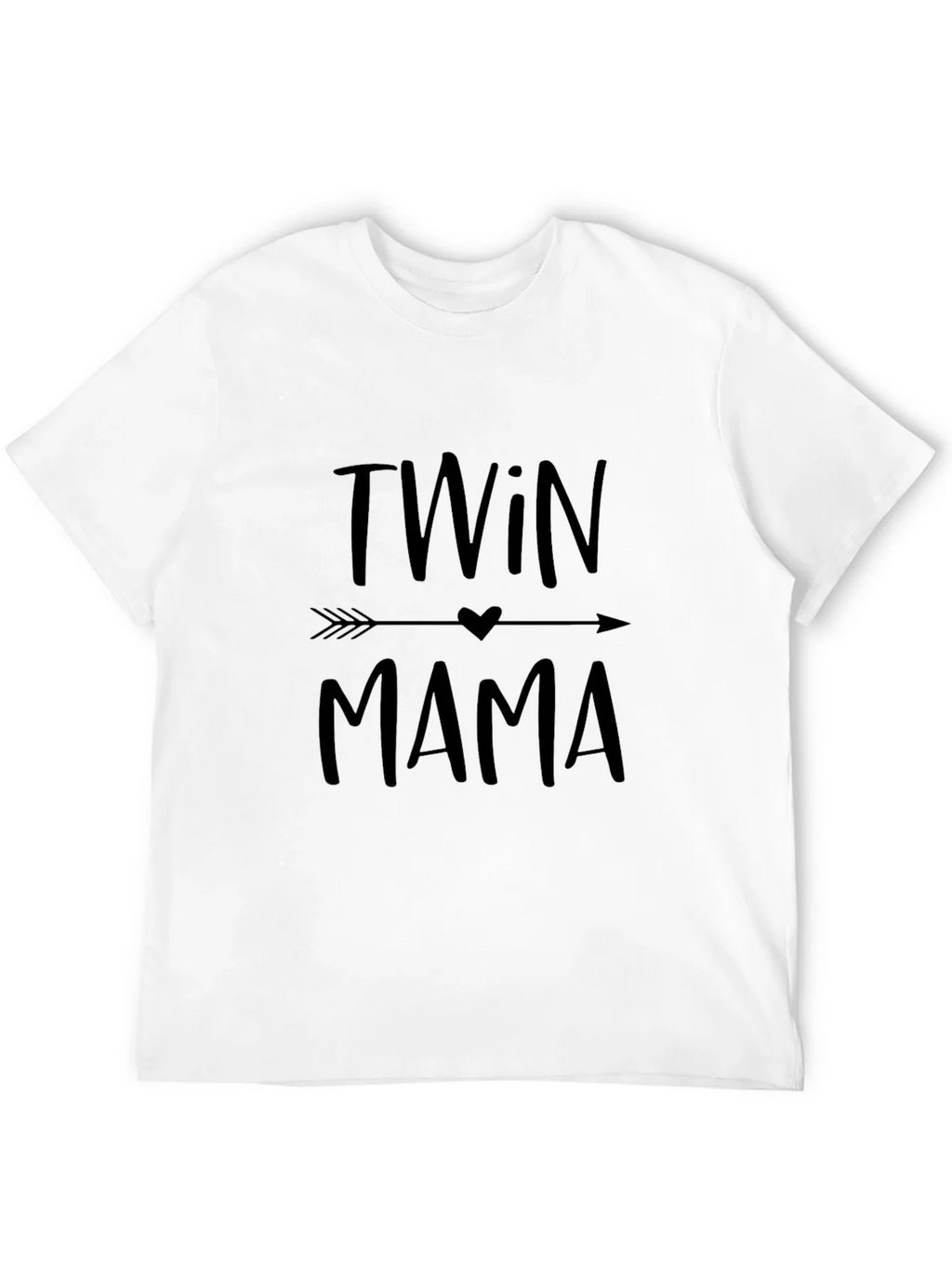 Twin Mama Graphic Tee - Black T-Shirt