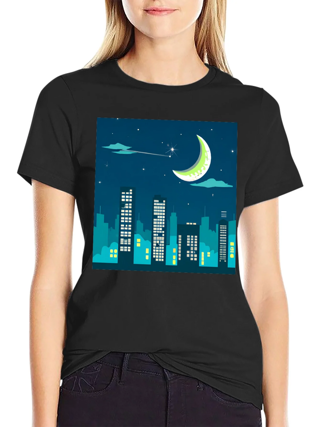 Cityscape Night Tee