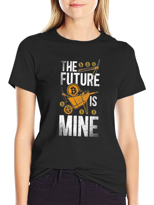 Bitcoin Future T-Shirt - Crypto Mining Apparel