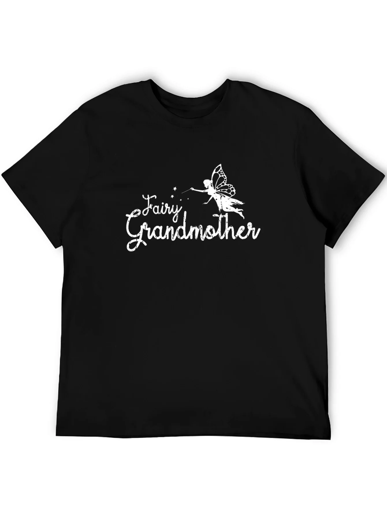 Fairy Grandmother Black T-Shirt