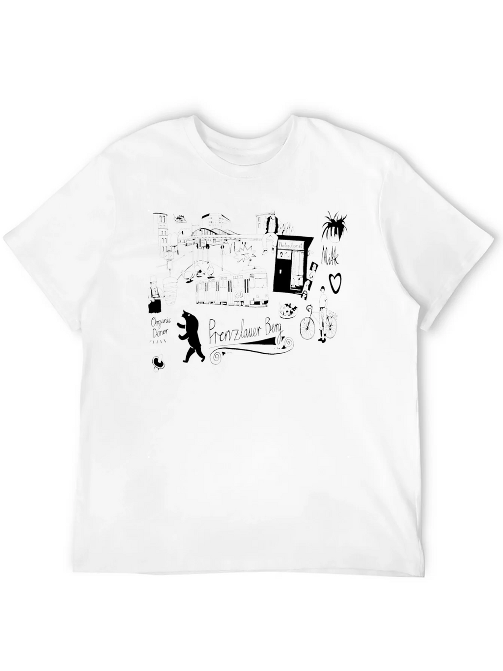 Prenzlauer Berg Black T-Shirt