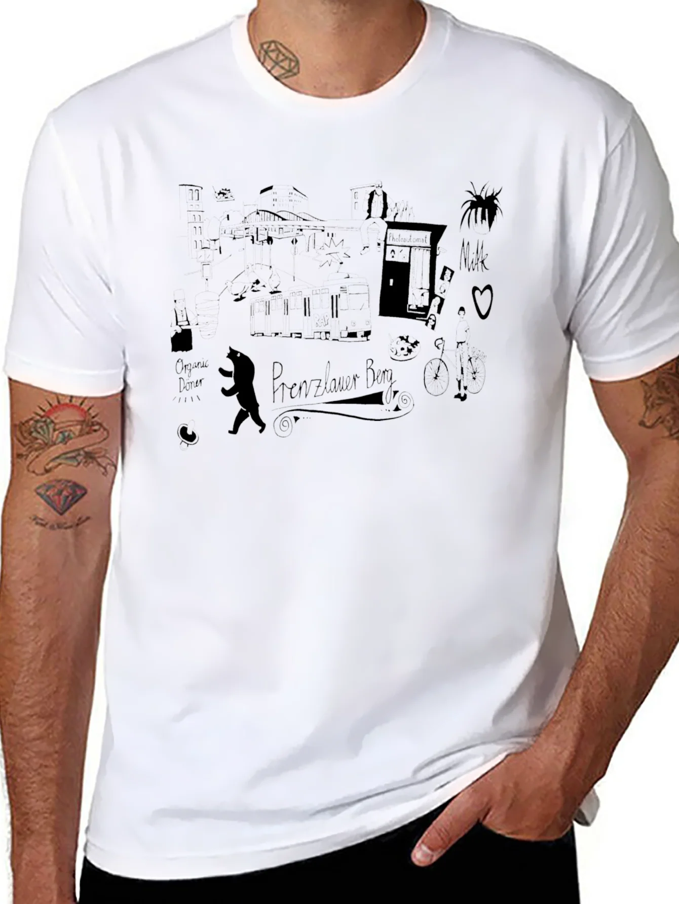 Prenzlauer Berg Black T-Shirt