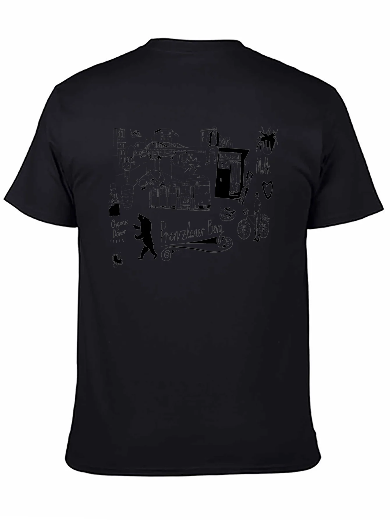 Prenzlauer Berg Black T-Shirt