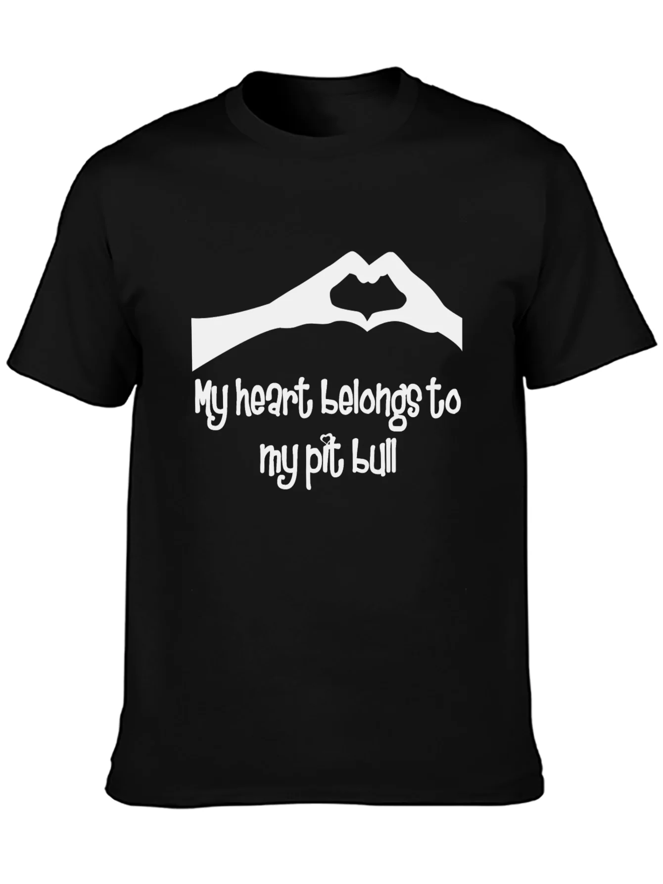 My Heart Belongs to My Pit Bull T-Shirt