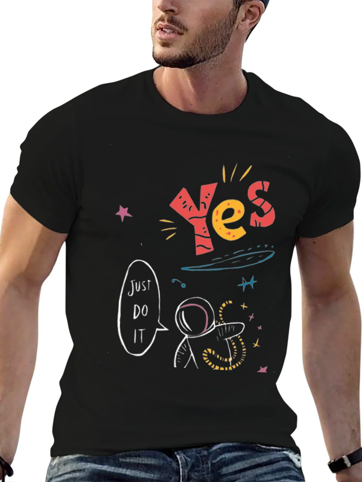 Yes! Just Do It! Graphic T-Shirt