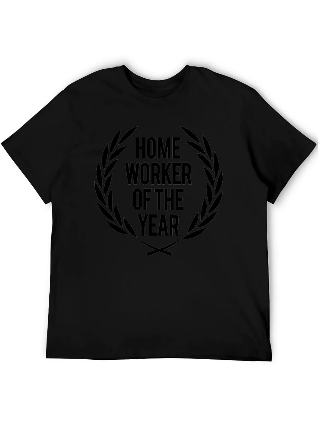 Home Worker of the Year Black T-Shirt