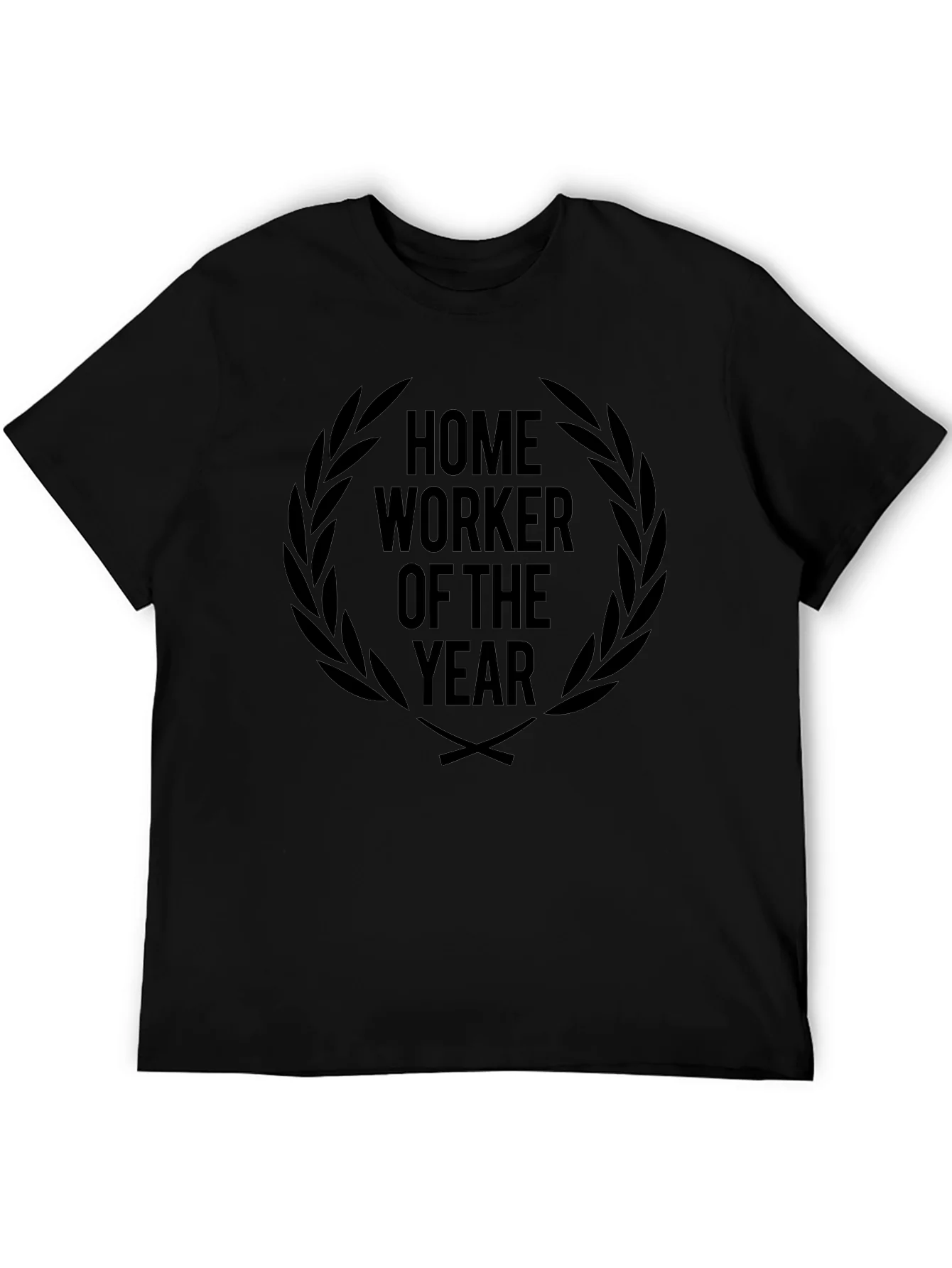Home Worker of the Year Black T-Shirt