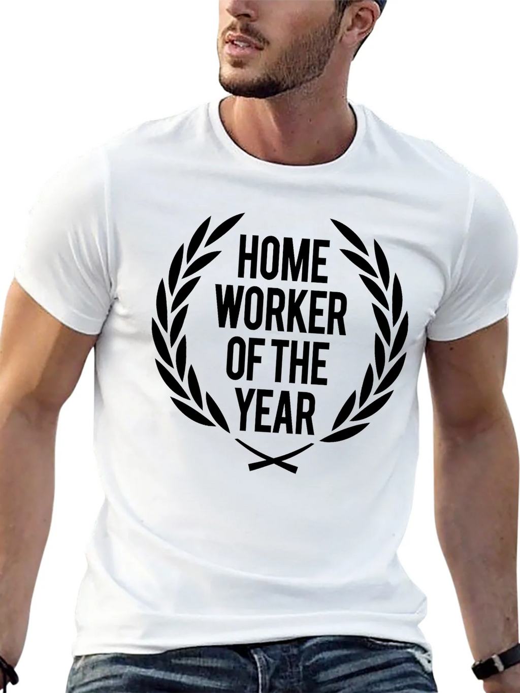 Home Worker of the Year Black T-Shirt