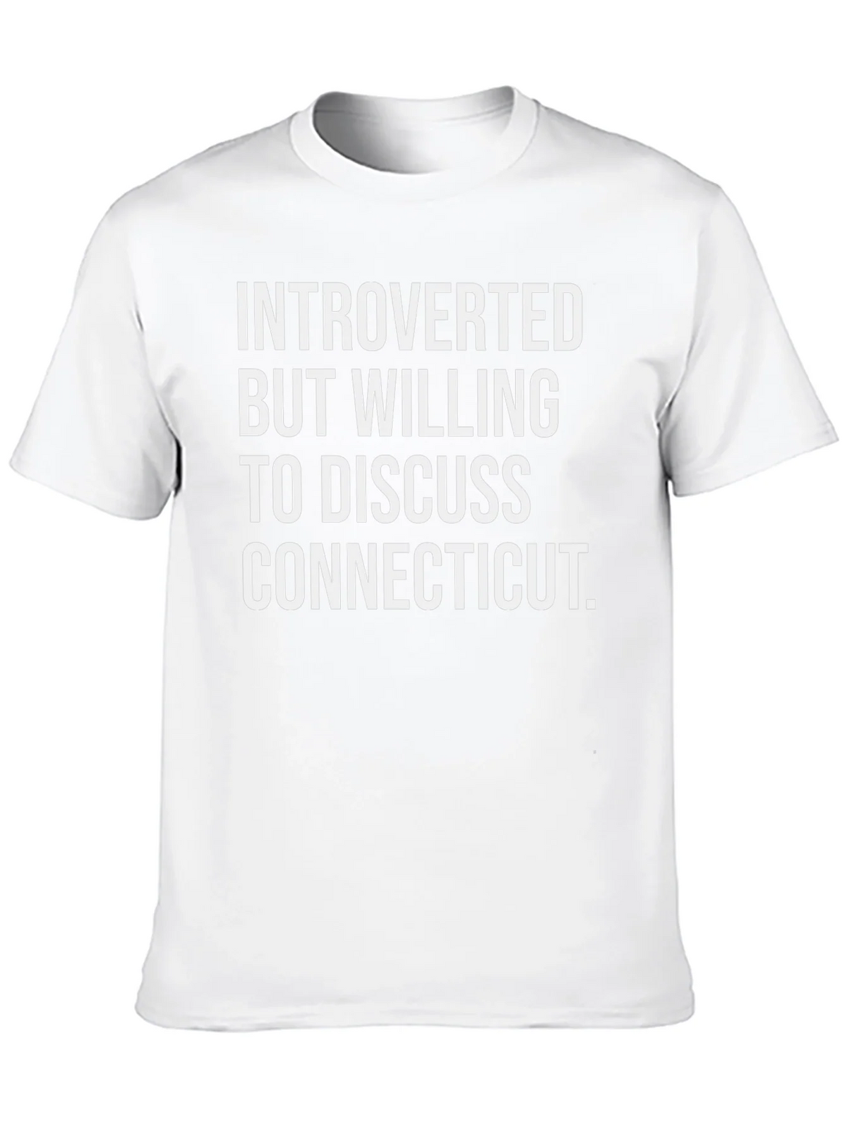 Introverted Connecticut T-Shirt