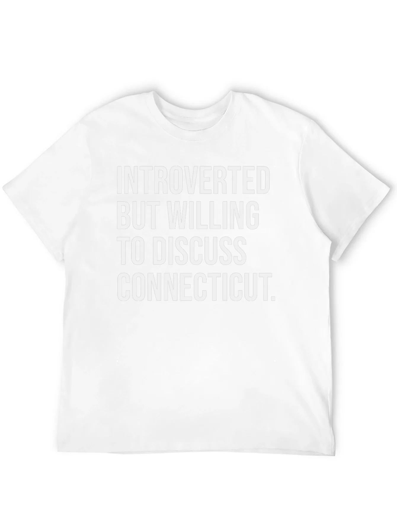 Introverted Connecticut T-Shirt