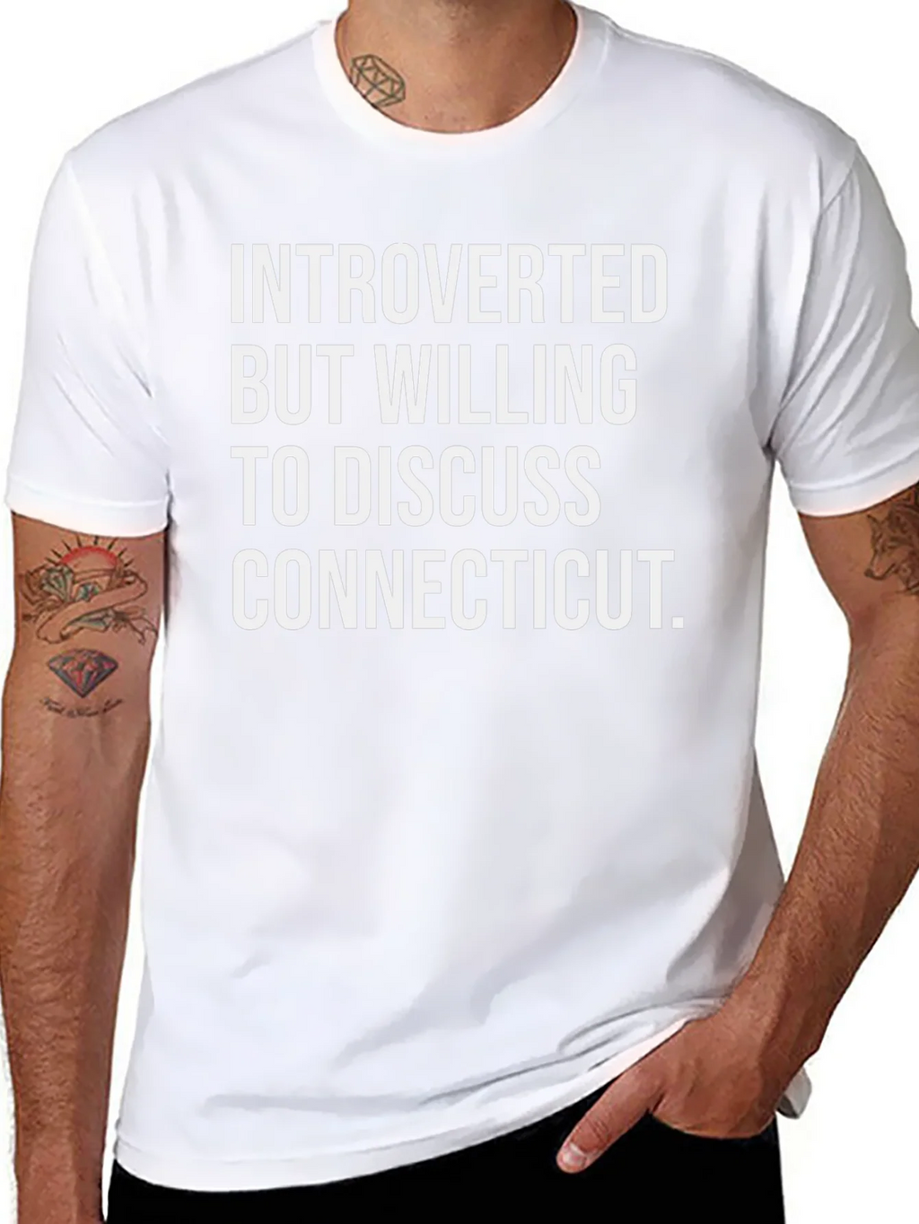 Introverted Connecticut T-Shirt