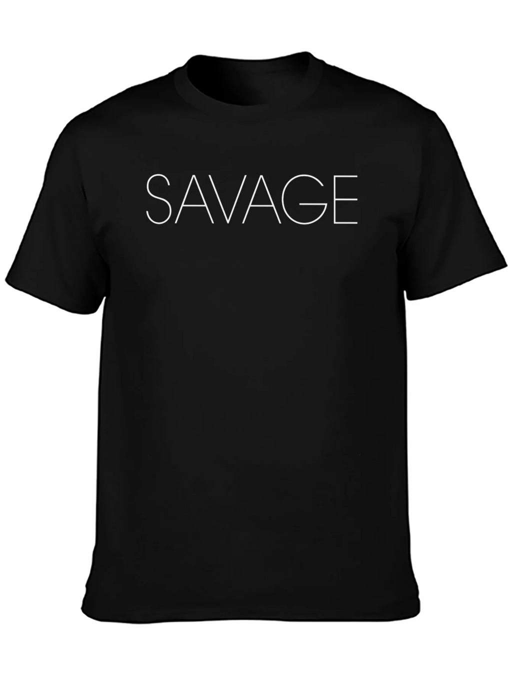 Savage Graphic Tee - Mens Black T-Shirt