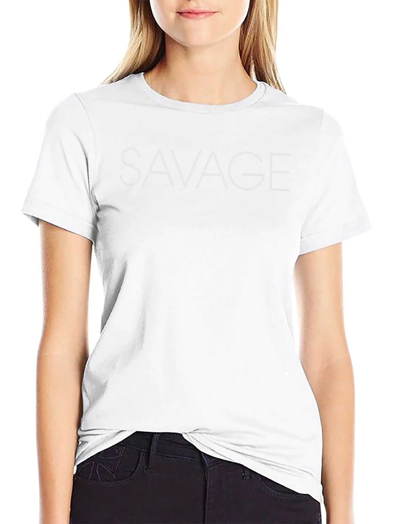 Savage Graphic Tee - Mens Black T-Shirt