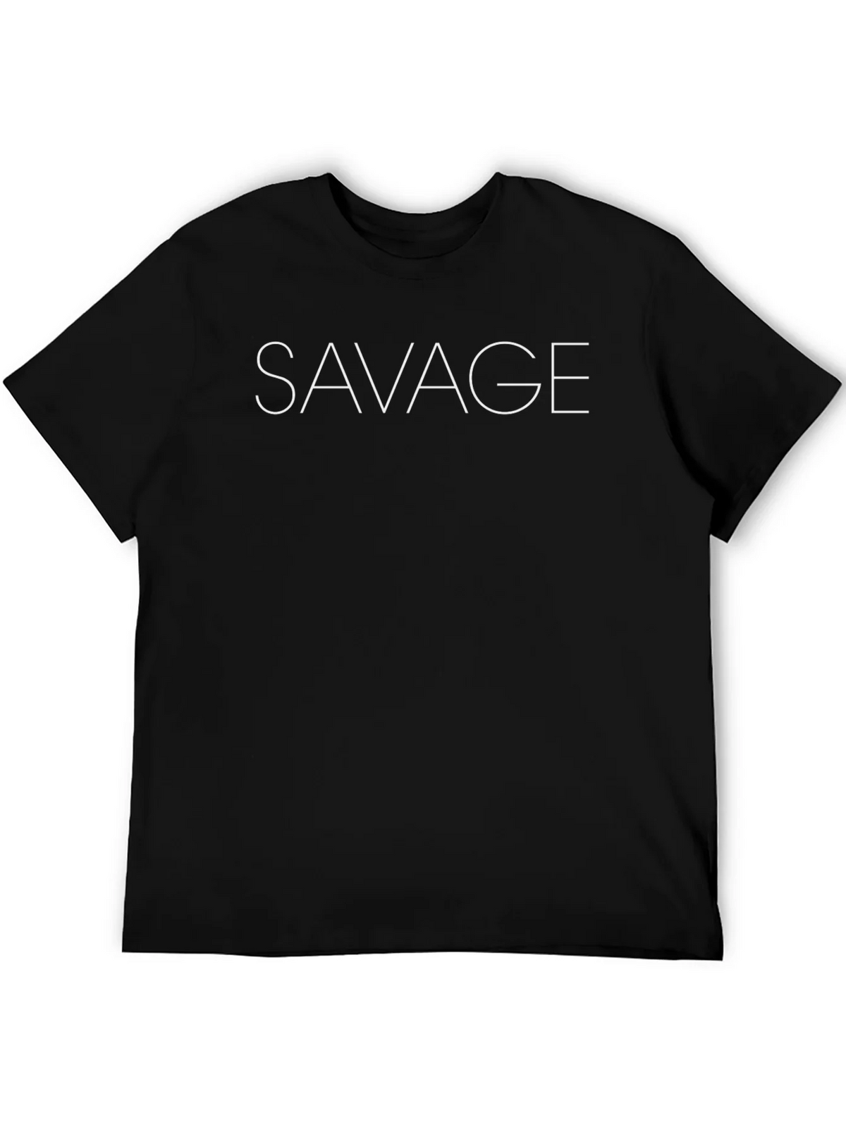 Savage Graphic Tee - Mens Black T-Shirt