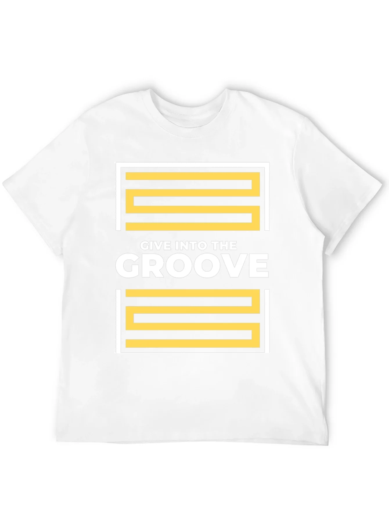Give Into The Groove Black T-Shirt