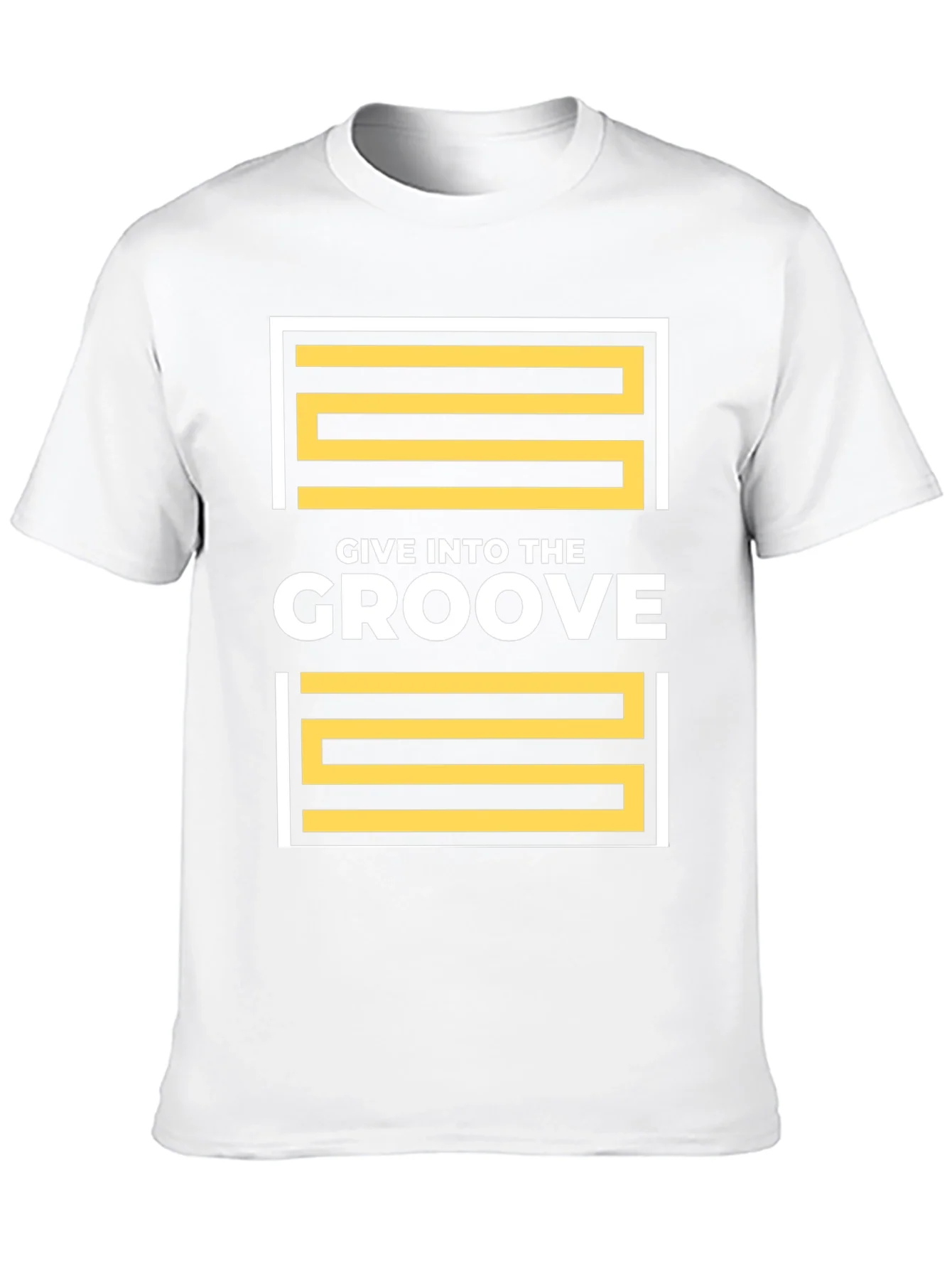 Give Into The Groove Black T-Shirt